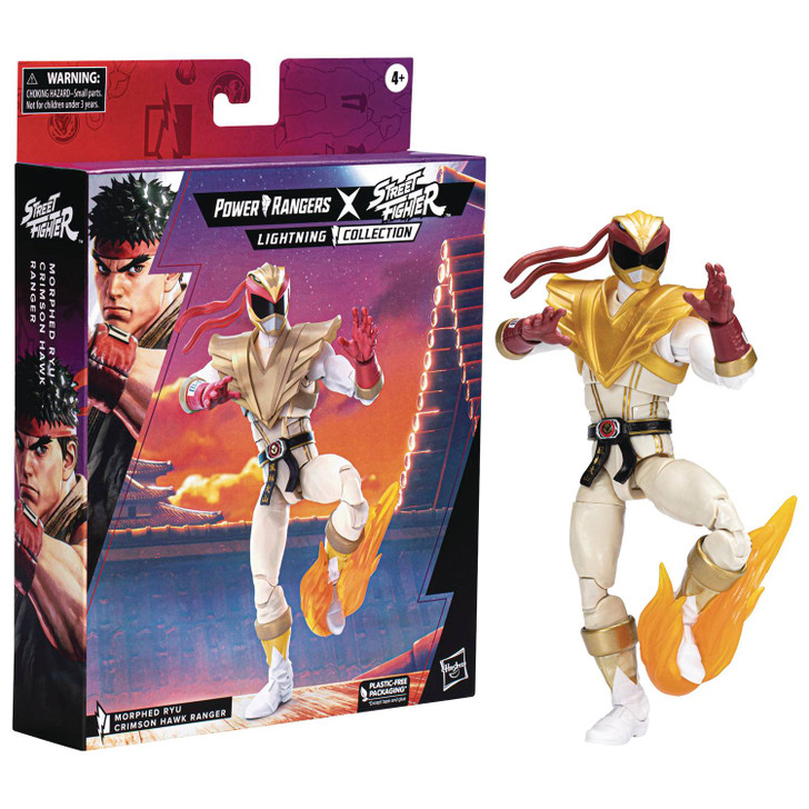 Hasbro MMPR X Street Fighter Crimson Hawk Ranger