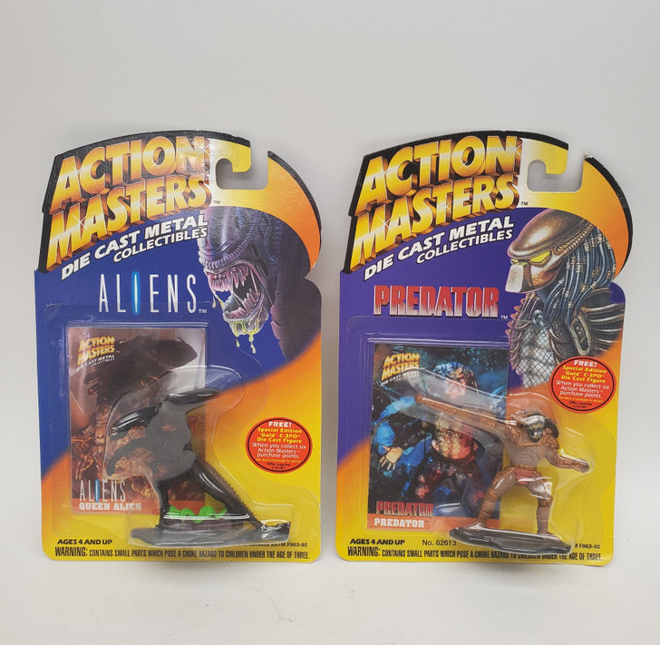 Kenner Action Masters Die-Cast Metal Alien and Predator set