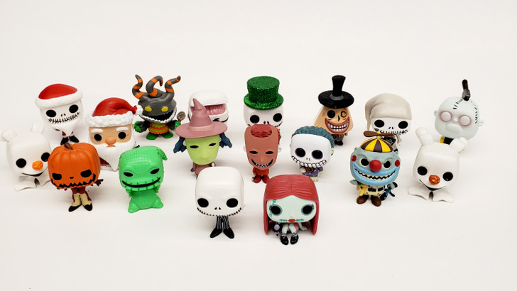 Funko Mystery Mini's Nightmare Before Christmas lot of  18 (no package)