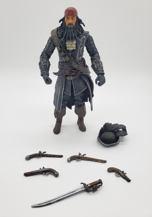 McFarlane Assassins Creed Golden age of Piracy Blackbeard  Action Figure (no package)