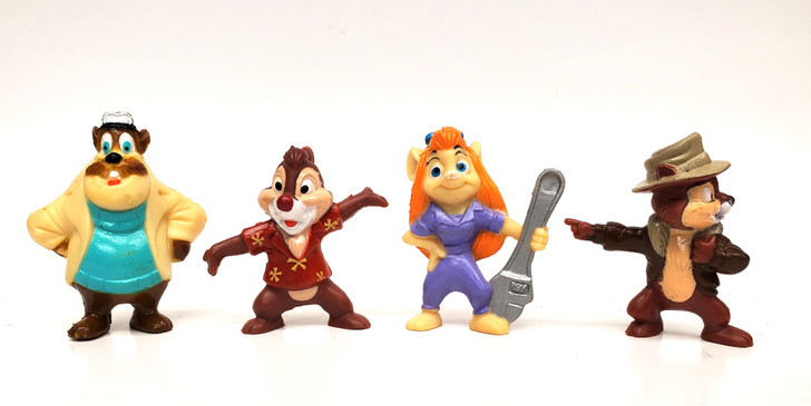 Kellogg's Disney Chip N' Dale Figures Set of 4