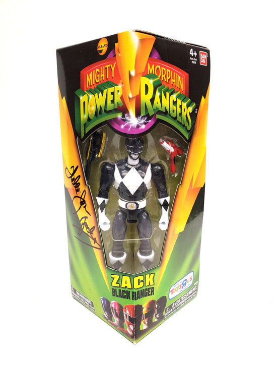 BanDai MMPR Legacy Zack Black Ranger action figure