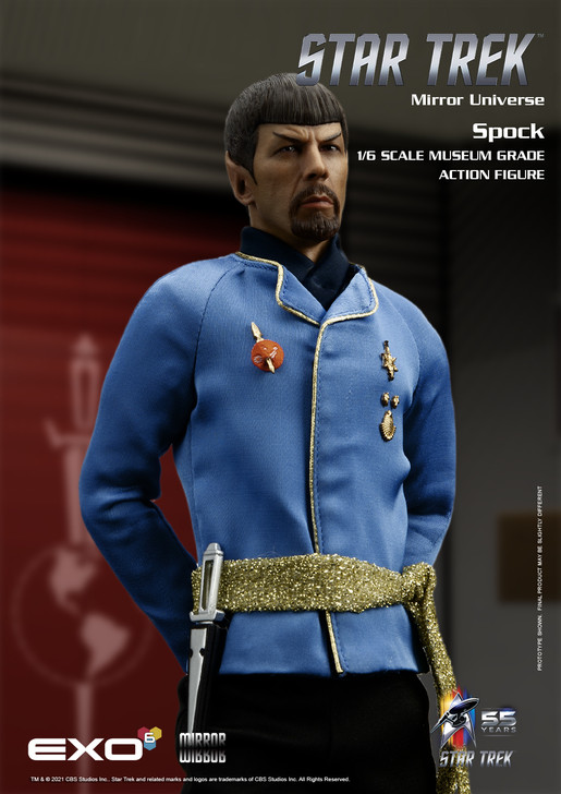 Star Trek TOS Mirror Mirror Spock 1/6th scale action figure