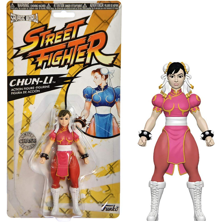 Funko Savage World Street Fighter Chun-Li Chase Action Figure