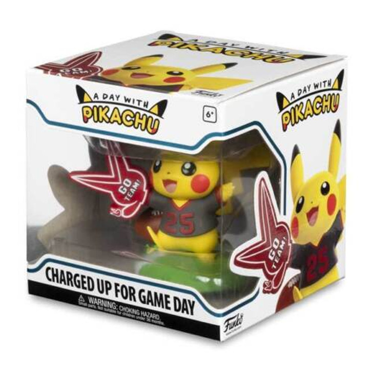 Funko Pop! Pokémon A day with Pikachu "Charged up for game day"
