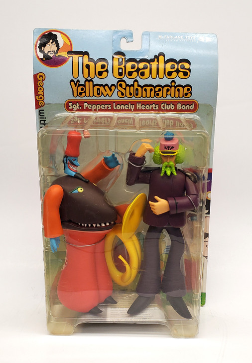 McFarlane The Beatles Sgt Peppers George with Snapping Turk action
