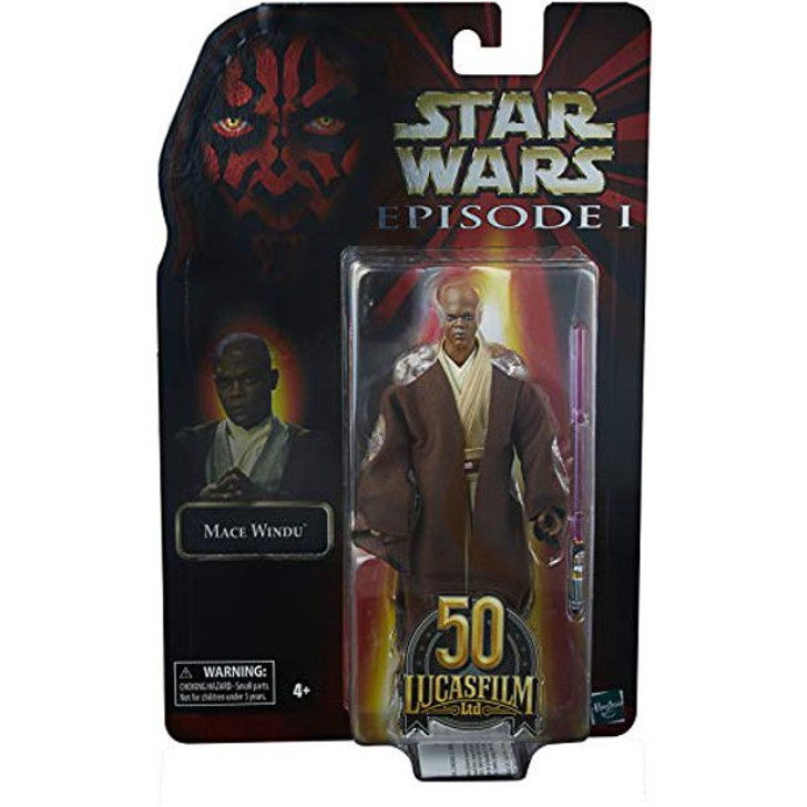 Hasbro Star Wars Black Series EP1 Mace Windu 6 action figure