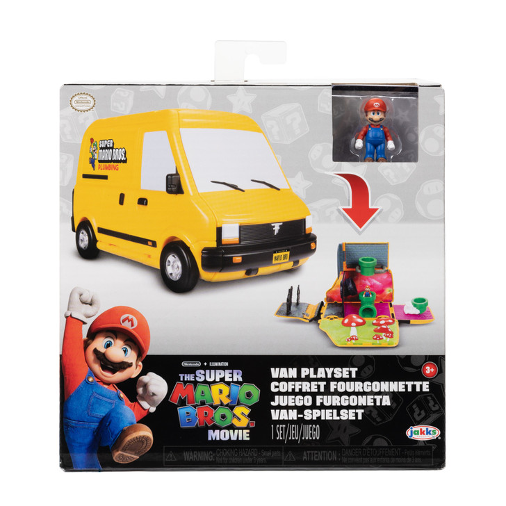 The Super Mario Bros. Movies Van Playset