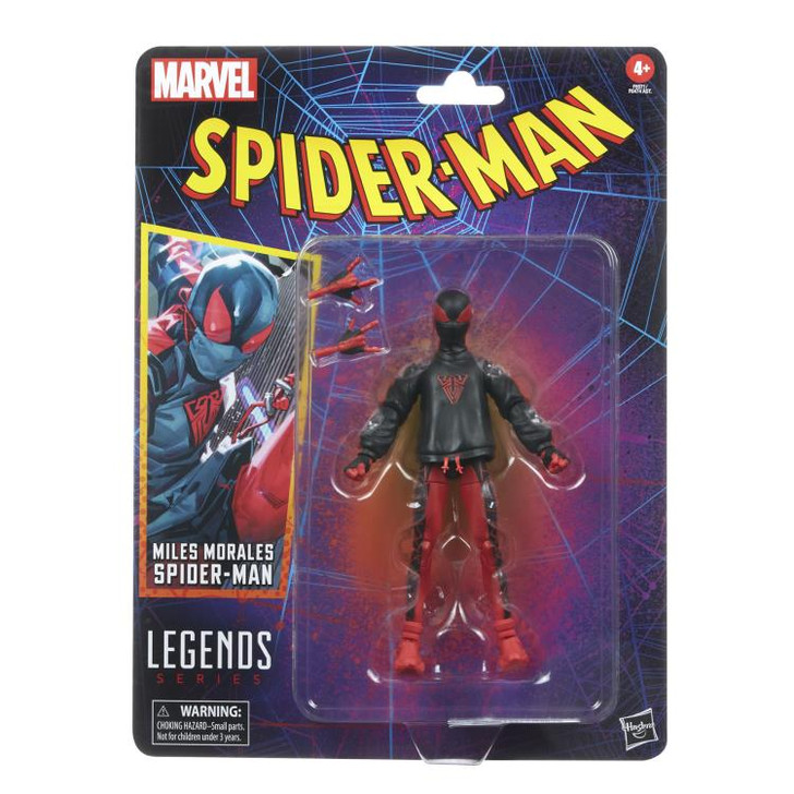 Marvel Legends Spider-Man Retro Miles Morales 6" Action Figure