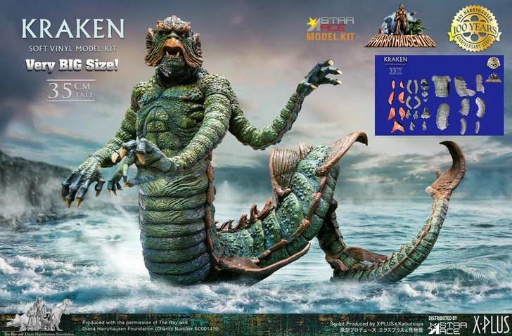 Star Ace Ray Harryhausen's Kraken Vinyl Model Kit