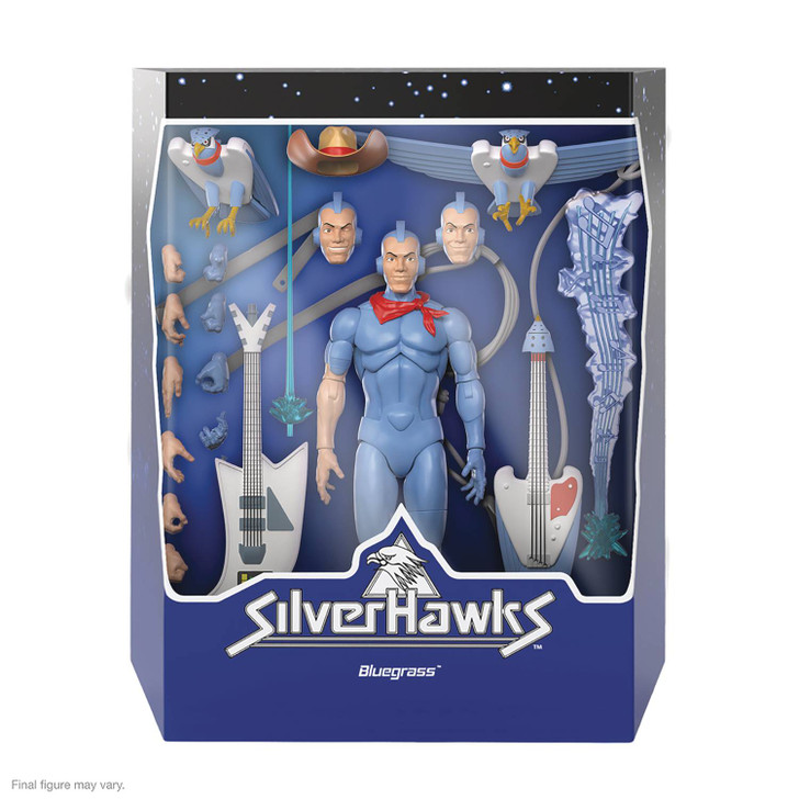Super7 Ultimates SilverHawks Bluegrass Action Figure