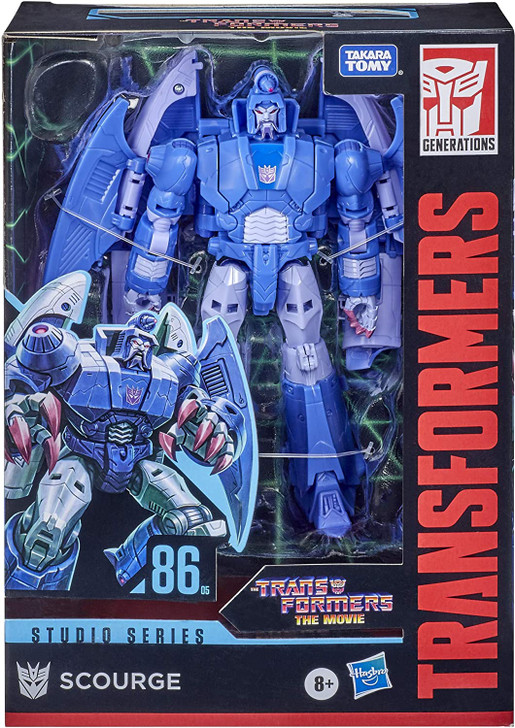 Hasbro Transformers Studio Series 86-05 Voyager Movie Decepticon Scourge 6.5" action figure