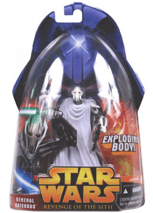 Hasbro Star Wars ROTS General Grievous exploding body #36 Action Figure