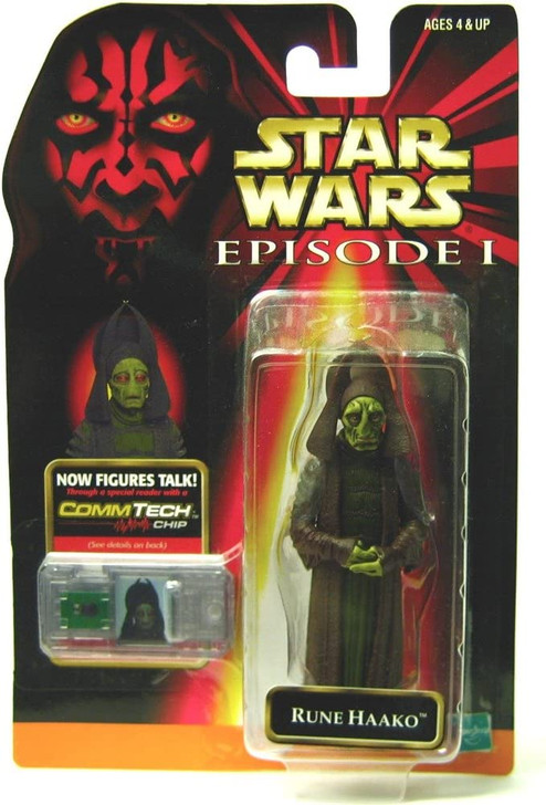 Hasbro Star Wars Episode I Rune Haako Action Figure