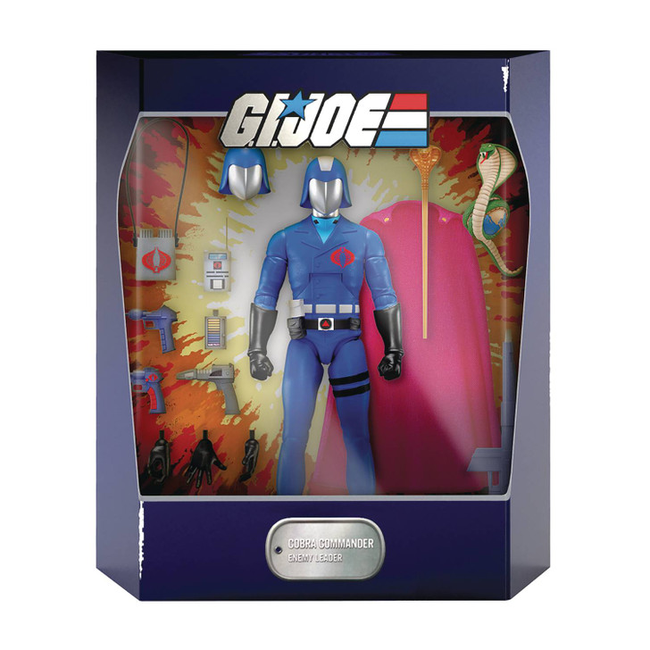 Super7 GI JOE Cobra Commander Ultimates 7" action figure