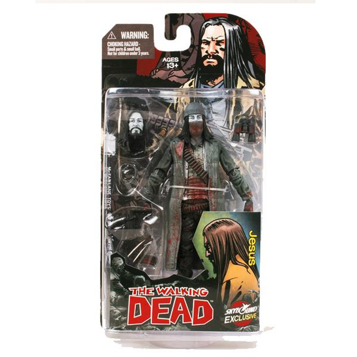 The Walking Dead (Comic) Jesus (Bloody Black & White) Figure Exclusive