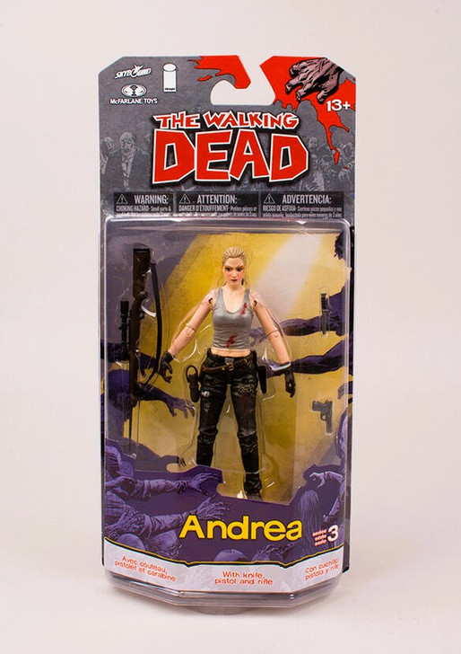 McFarlane The Walking Dead Andrea Comic Version Series 3 action figure