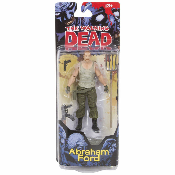 McFarlane The Walking Dead Abraham Ford Comic Version Series 4 action figure