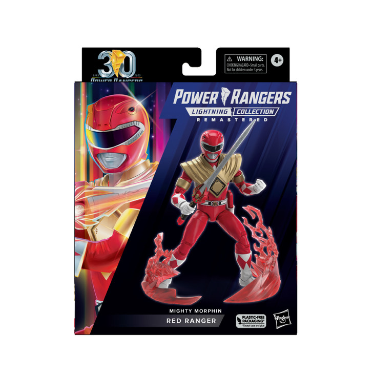 mighty morphin power rangers red ranger with dragon shield