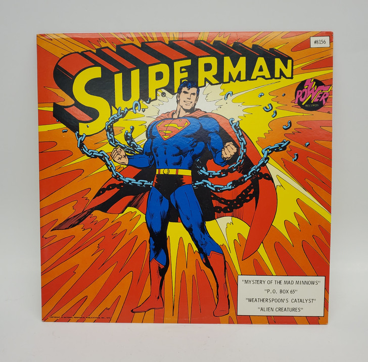 Power Records (1975) Superman Record #8156