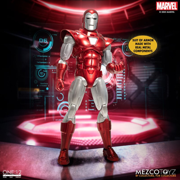 One:12 Collective Iron Man: Silver Centurion Edition