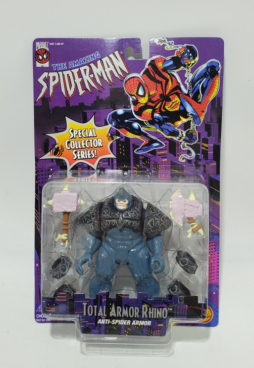 ToyBiz The Amazing Spider-Man Total Armor Rhino action figure