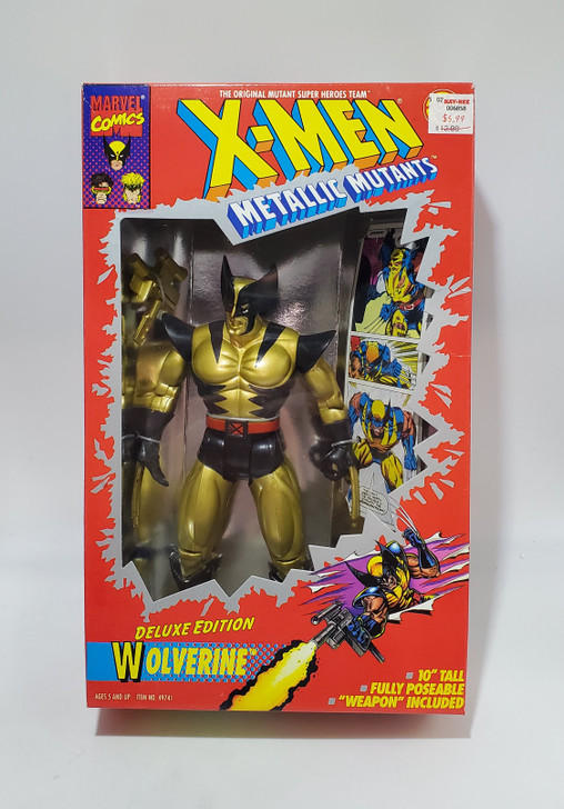 ToyBiz X-Men Metallic Mutants Wolverine 10" Action Figure