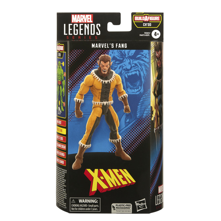 Marvel Legends Fang 6" action figure Ch'Od BAF series