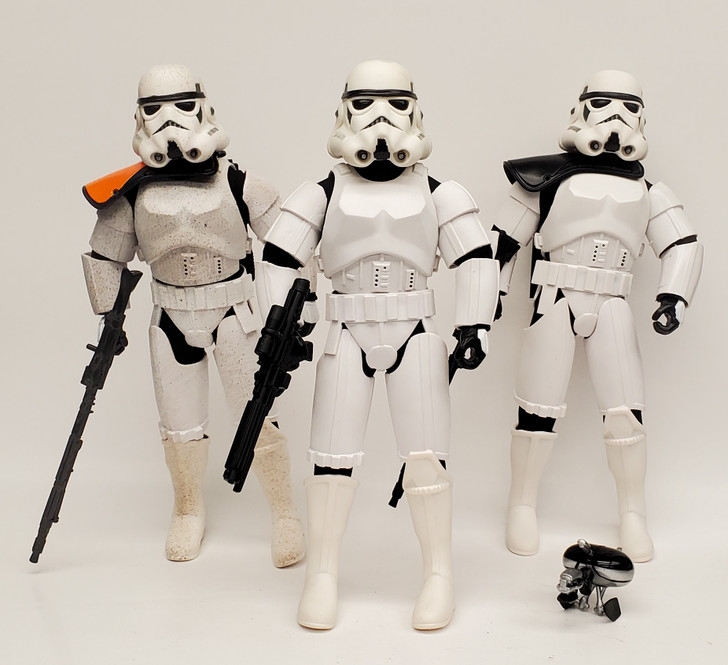 Kenner Star Wars Action Collection Stormtrooper Action Figure lot (no packages)