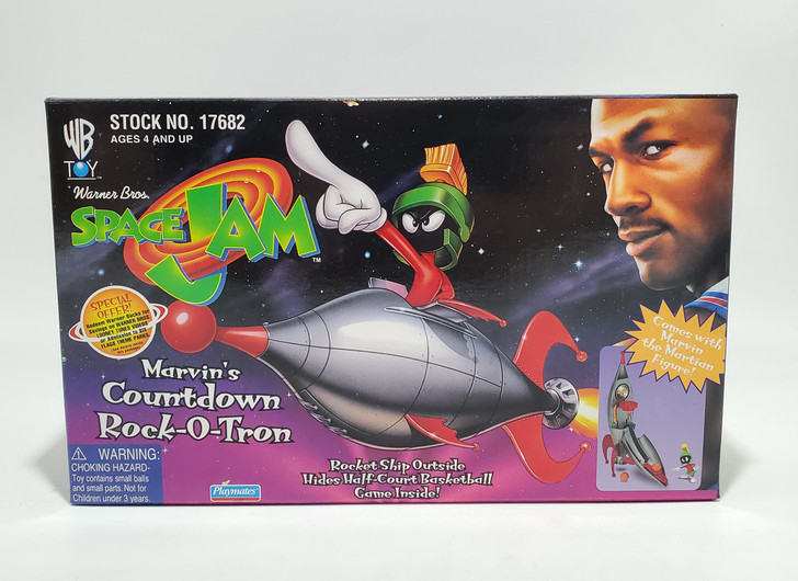 Playmates Space Jam Marvin's countdown Rock-O-Tron