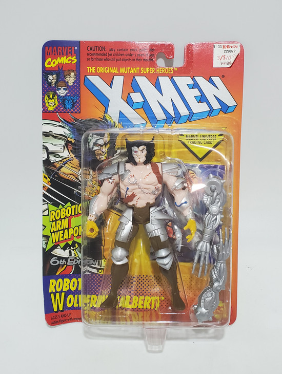 ToyBiz X-Men 6th Edition Robot Wolverine Albert Action Figure