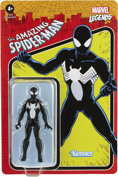 Hasbro Marvel Legends Retro Symbiote Spider-Man 3.75" Action Figure