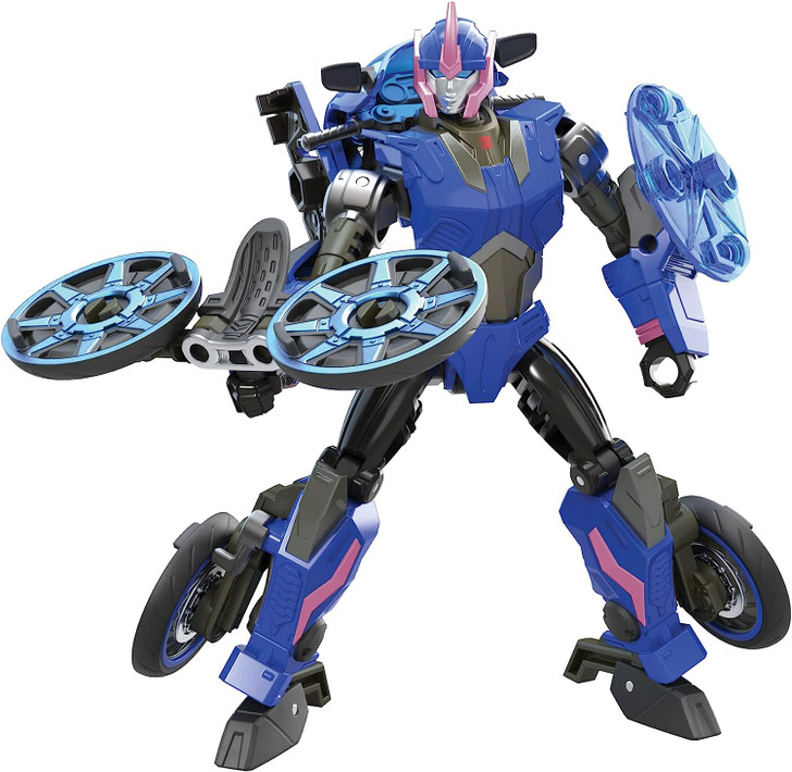 Hasbro Transformers Legacy Prime Universe Arcee Deluxe Class action figure (no package)