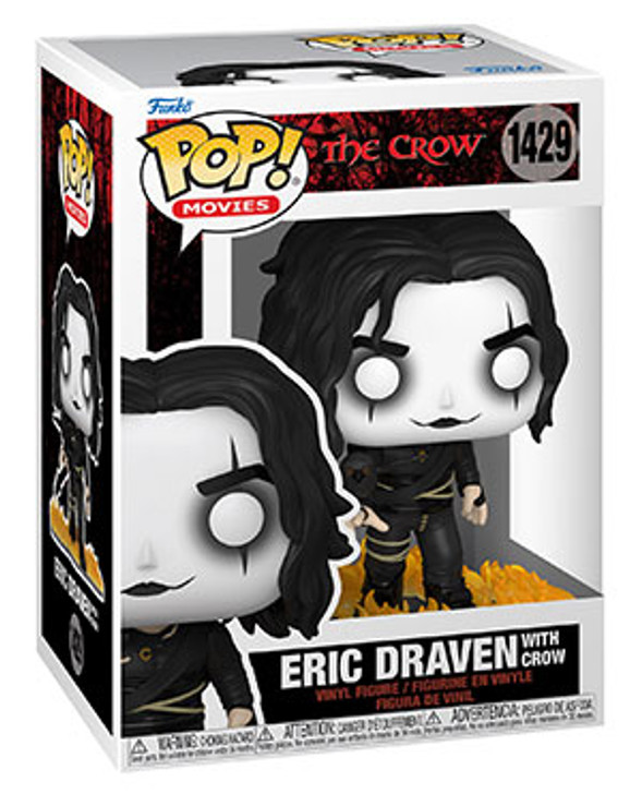Funko Pop! Movies: The Crow Eric Draven With Crow #1429