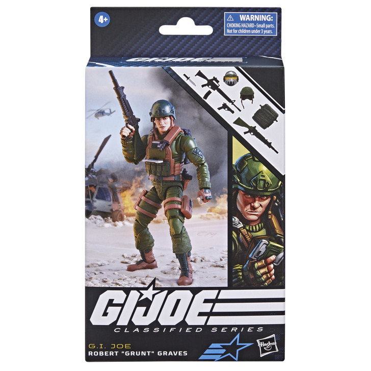 Hasbro GI Joe Classified Series Grunt Graves 6in Action Figure