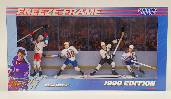 Kenner Starting Lineup Wayne Gretzky Freeze Frame action figure box set