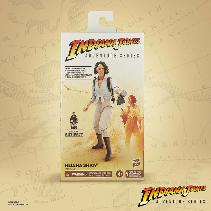 Hasbro Indiana Jones Adventure Series Helena Shaw 6in Action FigureHasbro Indiana Jones Adventure Series Helena Shaw 6in Action Figure