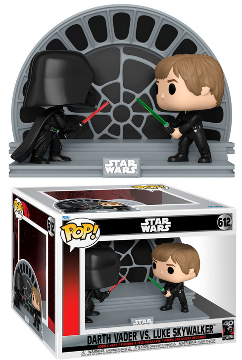 Funko Pop! Star Wars: Darth Vader vs. Luke Skywalker #612