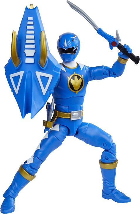 Hasbro Power Rangers Lightning Collection Dino Thunder Blue Ranger 6-Inch action figure (no package)