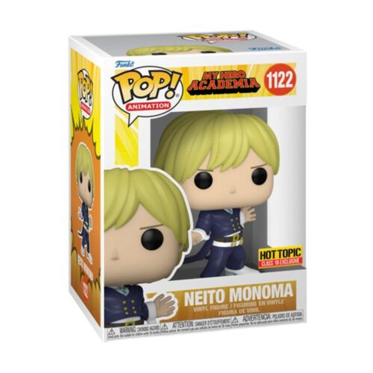 Funko Pop! Animation: My Hero Academia Neito Monoma #1122