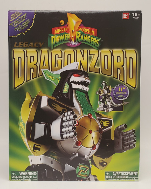 BanDai Mighty Morphin Power Rangers Legacy Dragonzord 11" action figure