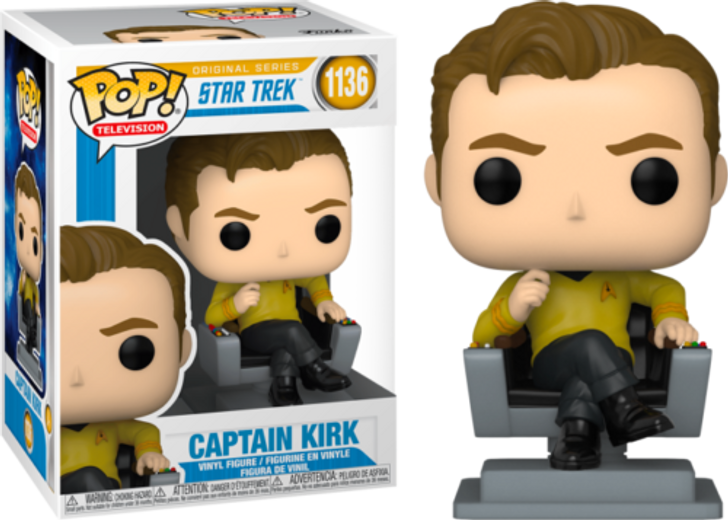 Funko Pop! Television: Star Trek Captain Kirk #1136