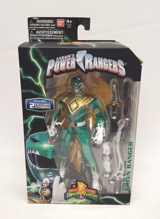 Mighty Morphin Power Rangers Legacy Green Ranger Action Figure – 6.5" MMPR