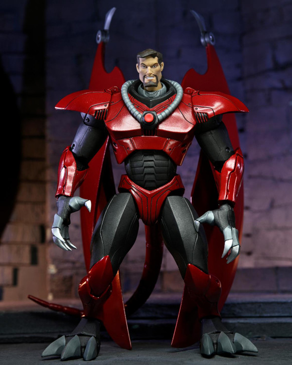 NECA Gargoyles - 7" Scale Action Figure - Ultimate Armored David Xanatos