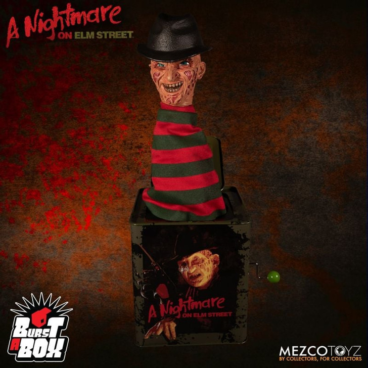 Mezco Burst A Box A Nightmare on Elm Street Freddy Krueger