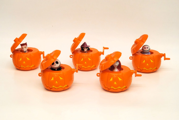 SEGA Japan The Nightmare Before Christmas Pumpkin set of 5