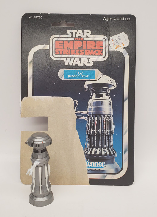Kenner (1980)  Star Wars ESB FX-7 action figure with backer card