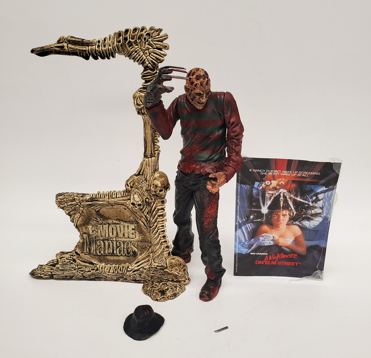 McFarlane Movie Maniacs Series 4 Freddy Krueger Action Figure (no package)