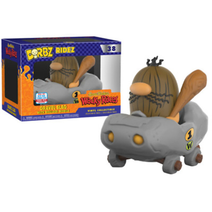 Funko Dorbz Ridez Hanna Barbera Wacky Races Gravel Slag with