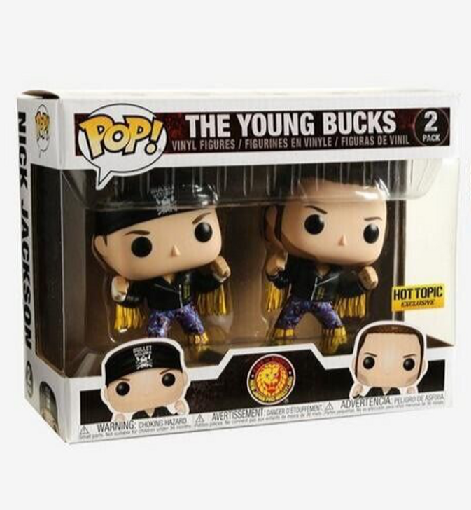Funko Pop! The Young Bucks 2 pack Hot Topic Exclusive